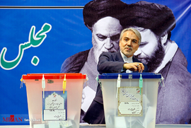 حضور محمدباقر نوبخت در انتخابات مجلس شورای اسلامی و میان‌دوره‌ای مجلس خبرگان رهبری