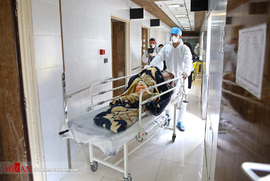 بخش «بیماران کرونا» بیمارستان کامکار - قم