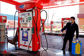 کرونا و پمپ بنزین‌ها