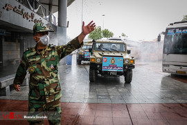 مراسم رژه خدمت نیروی زمینی ارتش در تهران