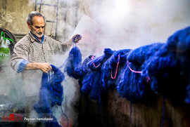 کارگاه رنگرزی در تبریز