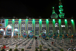مراسم احیاء شب نوزدهم ماه مبارک رمضان در گلزار شهدای کرمان