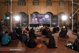 مراسم احیاء شب بیست و یکم ماه مبارک رمضان در آبادان