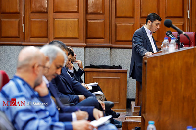 اولین جلسه رسیدگی به اتهامات اکبر طبری معاون اجرایی سابق حوزه ریاست قوه قضاییه