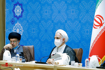 جلسه شورای قضایی استان فارس با حضور رئیس قوه قضاییه 