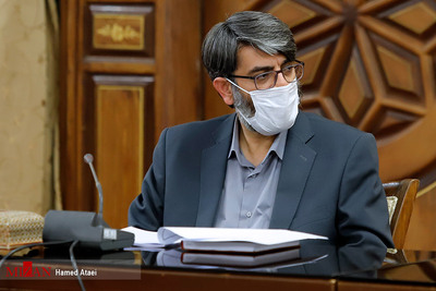 محمد مهدی حاج محمدی رئیس سازمان زندان ها در جلسه شورای عالی پیشگیری از وقوع جرم