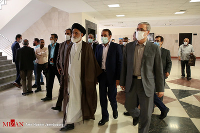 بازدید حجت الاسلام والمسلمین مرتضوی مقدم رییس دیوان عالی کشور از مجتمع قضایی غدیر