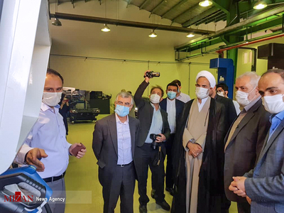 در سومین روز از هفته قوه قضائیه بازدید رییس سازمان بازرسی کل کشور از شرکت مپنا در تهران 