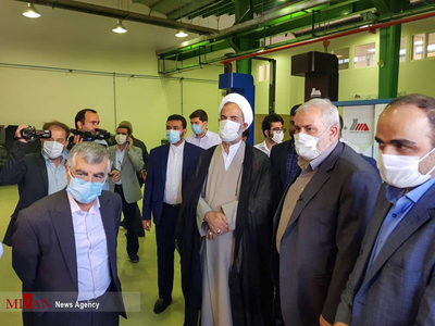 در سومین روز از هفته قوه قضائیه بازدید رییس سازمان بازرسی کل کشور از شرکت مپنا در تهران 