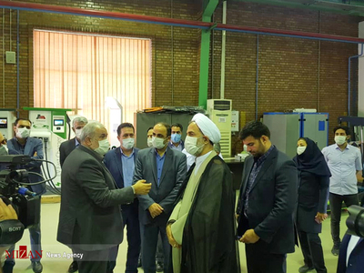 در سومین روز از هفته قوه قضائیه بازدید حجت الاسلام والمسلمین درویشیان رییس سازمان بازرسی کل کشور از شرکت مپنا در تهران 