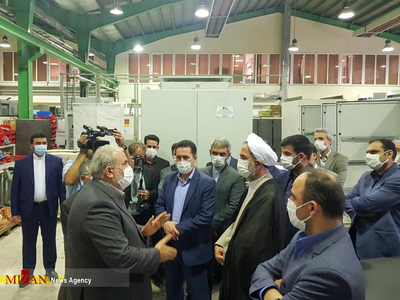 بازدید حجت الاسلام والمسلمین درویشیان رییس سازمان بازرسی کل کشور از شرکت مپنا در تهران