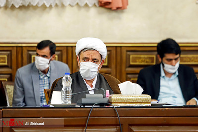 حضور علی عبداللهی رئیس حفاظت قوه قضاییه در همایش سراسری قوه قضاییه