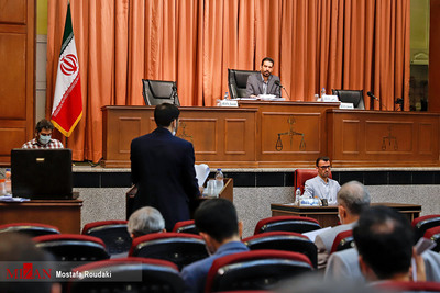 اولین جلسه دادگاه برخی از مدیران سابق بانک مرکزی در مجتمع قضایی امام خمینی (ره)،تهران