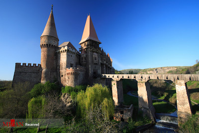 قلعه کوروین ، واقع شده در ترانسیلوانیا کشور رومانی ساخته شده در سال 1446 میلادی.