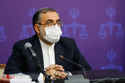 حضور غلامحسین اسماعیلی سخنگوی قوه قضاییه در جلسه شورای عالی قوه قضاییه