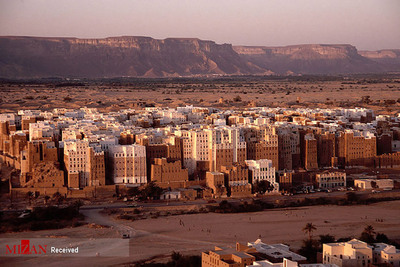 شیبام -  معروف به منهتن صحرا -نام منطقه ای در کشور یمن - ساخته شده در قرن شانزدهم میلادی