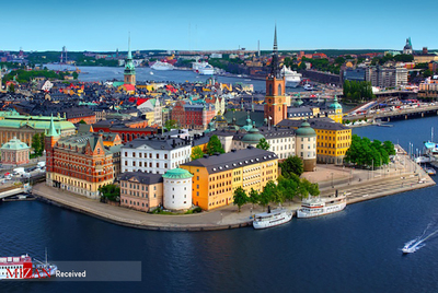 کانال آبی استکهلم - شهر استکهلم کشور سوئد، بر روی ۱۴ جزیره قرار گرفته است و به نام ونیز شمال مشهور می باشد.