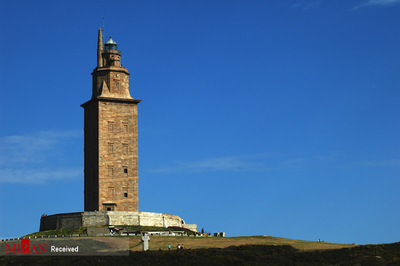 برج هرکول - آتلانتیک شمالی اسپانیا - قدیمی ترین فانوس دریایی جهان - ساخته شده  قرن دوم بعد از میلاد