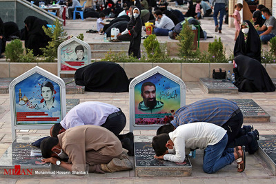مراسم دعای عرفه در کرمان
