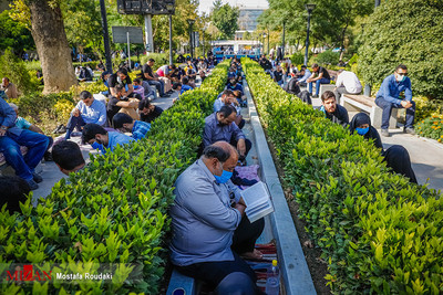 مراسم دعای عرفه در مسجد ارک تهران
