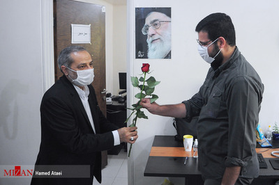 حضور علیرضا کاظمی معاون پرورشی و فرهنگی وزیر آموزش و پرورش تهران در 