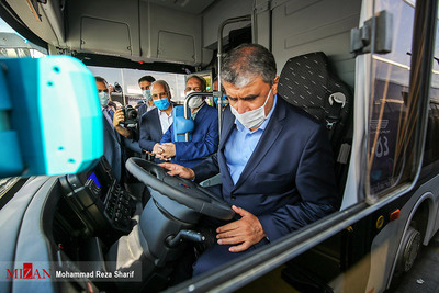 بهره برداری از ۸۰ دستگاه اتوبوس جدید همزمان با عید سعید غدیر خم  - اصفهان