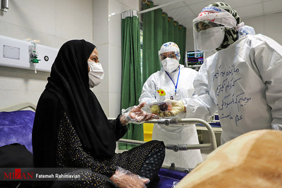 جشن عید غدیر در بیمارستان رازی اهواز