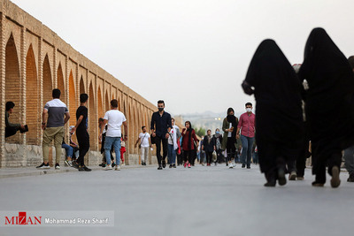 گردش و تفریح در وضعیت قرمز اصفهان