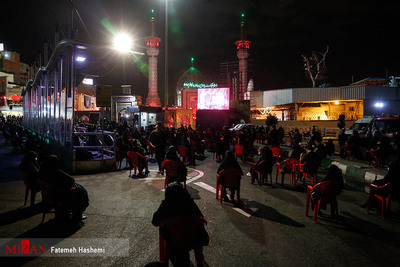 عزاداری شب پنجم محرم در امامزاده صالح (ع) تجریش