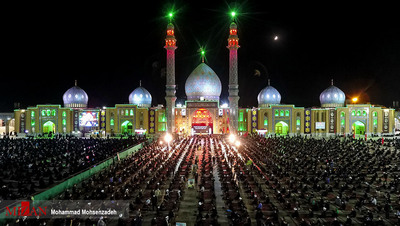 مراسم عزاداری سرور و سالار شهیدان اباعبدالله الحسین (ع) -مسجد مقدس جمکران