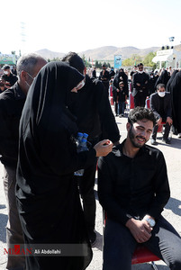 تشییع پیکر سرباز شهید «سعید رحمانی جمعی» مرزبان نیروی انتظامی در مشهد مقدس 