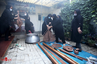 آیین سنتی طوق بندان در استان گرگان