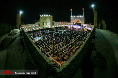 مراسم عزاداری محرم در هیئت دانش آموزی باران اصفهان