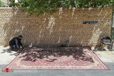 پویش هر کوچه یک حسینیه با رعایت پروتکل‌های بهداشتی در محله‌های مختلف شهر بجنورد استان خراسان شمالی