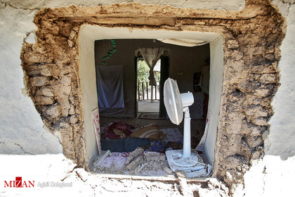 خسارات زلزله در رامیان - گلستان 