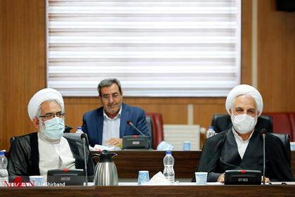 حضور رئیس قوه قضاییه در جلسه احیای حقوق عامه در حوزه خصوصی سازی شرکت کشت و صنعت مغان 