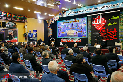 حضور رئیس قوه قضاییه در همایش شعرا و مداحان هیات‌های مذهبی شهر اردبیل