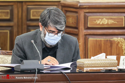 حاج محمدی رئیس سازمان زندان ها در نشست شورای عالی قوه قضاییه با شورای قضایی استان‌ها