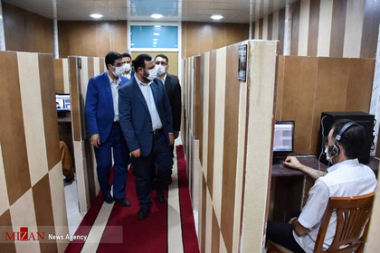 افتتاح سالن ملاقات الکترونیک در زندان بندرعباس