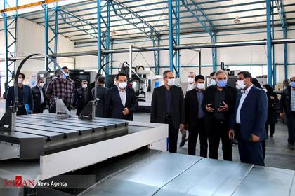 بازدید رئیس کل دادگستری استان کرمان از دو واحد صنعتی