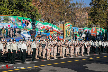 صبحگاه مشترک ستاد فرماندهی ناجا همزمان با نخستین روز از هفته نیروی انتظامی