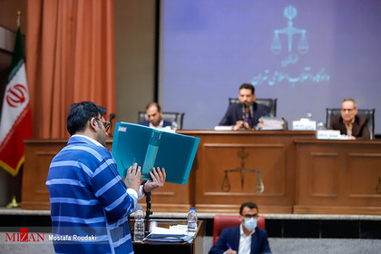 ششمین جلسه رسیدگی به اتهامات محمد امامی و دیگر متهمان به ریاست قاضی مسعودی