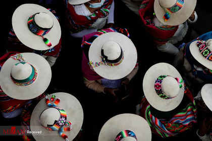 گرد همایی زنان در بولیوی بعد از انتخابات