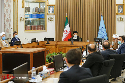 دیدار هیات نظارت بر رفتار نمایندگان مجلس شورای اسلامی با رییس قوه قضاییه

