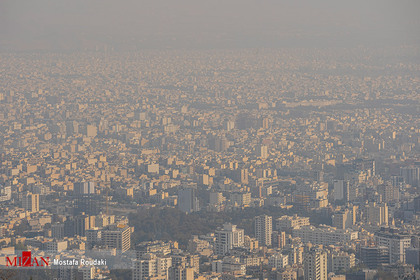 تهران غرق در دود
