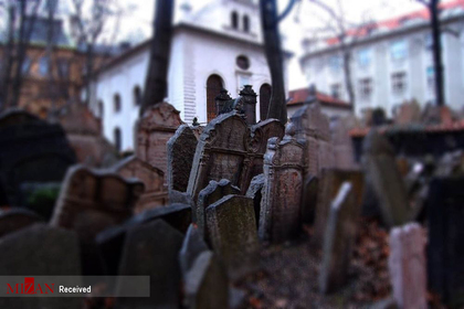 گورستان قدیمی یهودیان در پراگ
