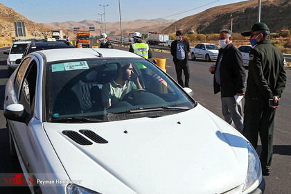 اجرای طرح محدودیت تردد در ورودی و خروجی های شهر بجنورد 