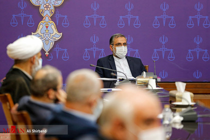 غلامحسین اسماعیلی سخنگوی قوه قضاییه در آیین پایانی سی و چهارمین کنفرانس بین المللی وحدت اسلامی