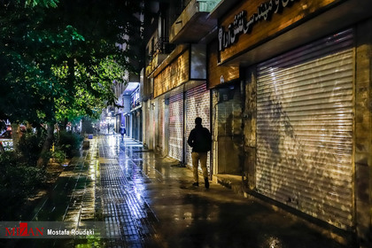 شب های تهران زیر سایه کرونا
