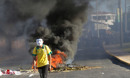 اعتراضات در شهر فورتالز برزیل
